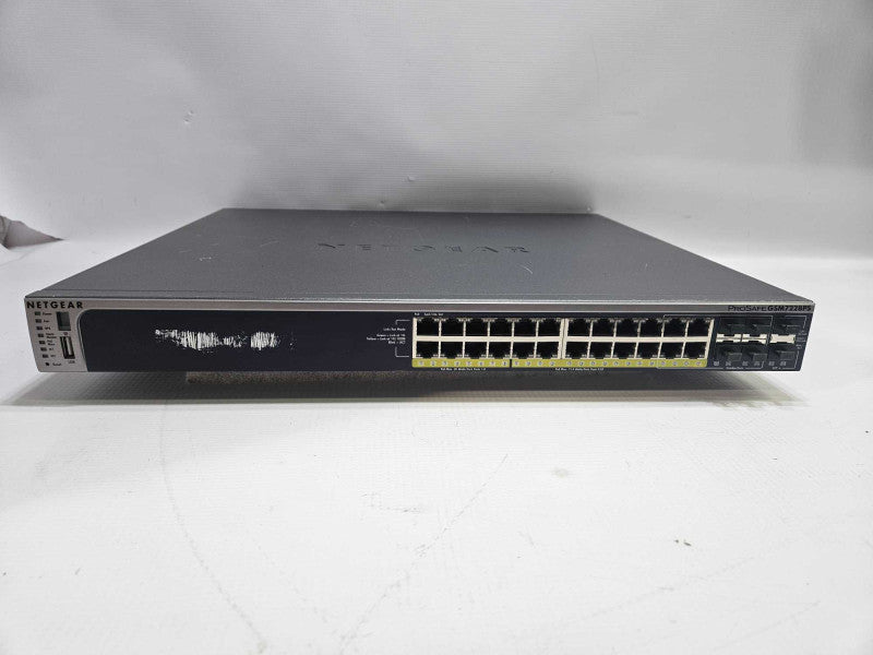 NetGear ProSafe GSM7228PS 24-Port Gigabit L2+ Managed Stackable PoE Switch  )