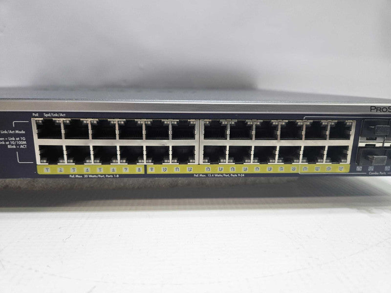 NetGear ProSafe GSM7228PS 24-Port Gigabit L2+ Managed Stackable PoE Switch  )