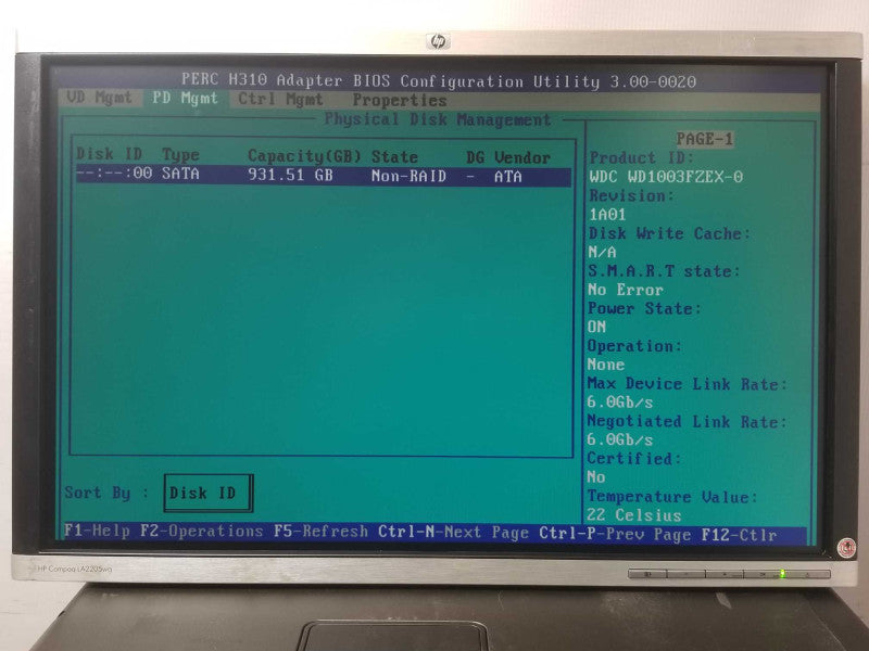 Dell Precision T3600, Xeon E5-1620 3.6GHz, 24GB RAM, 1TB HDD, PERC H310 _