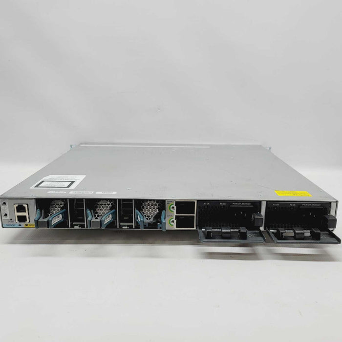 Cisco WS-C3850-48T-S 48x10/100/1000Ports Layer 3 Network Switch 2x PSU Q=
