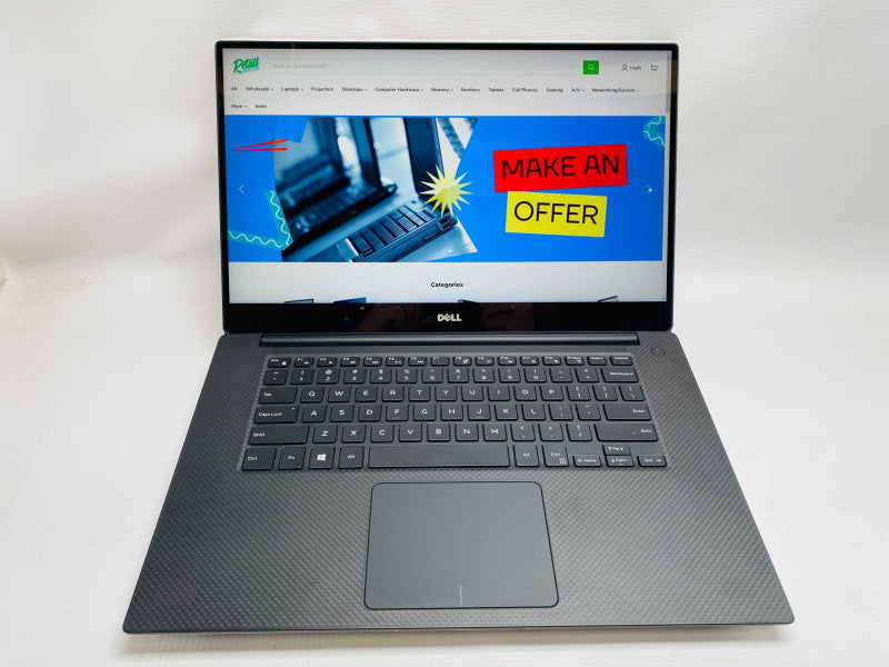 DELL Precision 5520 with i7-7820HQ CPU 32GB RAM & 512GB SSD Storage  -