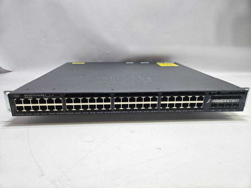 Cisco Catalyst 3650 48 Port PoE 4x1G LAN Base Switch WS-C3650-48PS-S 1x PSU )