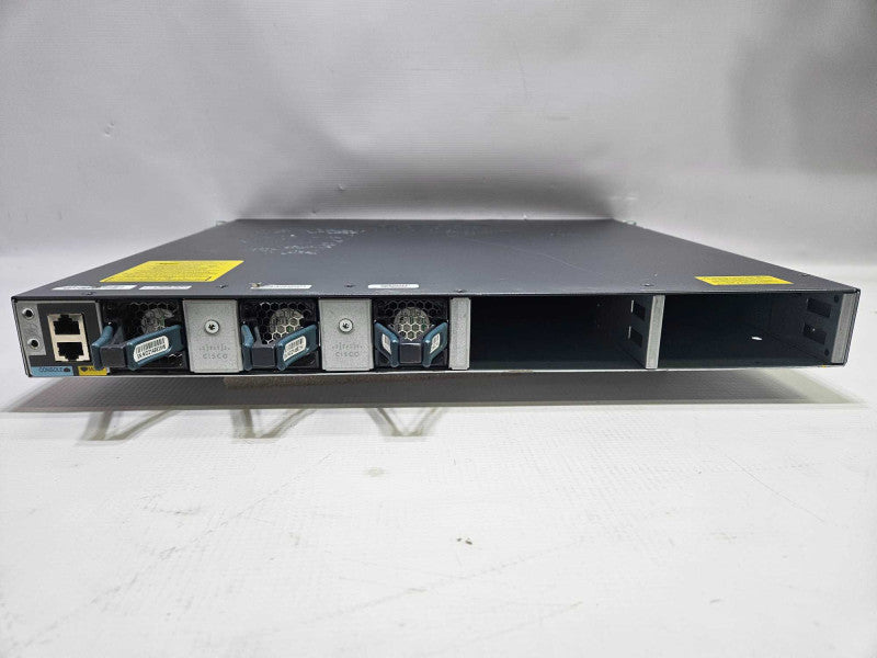 Cisco Catalyst 3650 48 Port PoE 4x1G LAN Base Switch WS-C3650-48PS-S *NO PSU* )