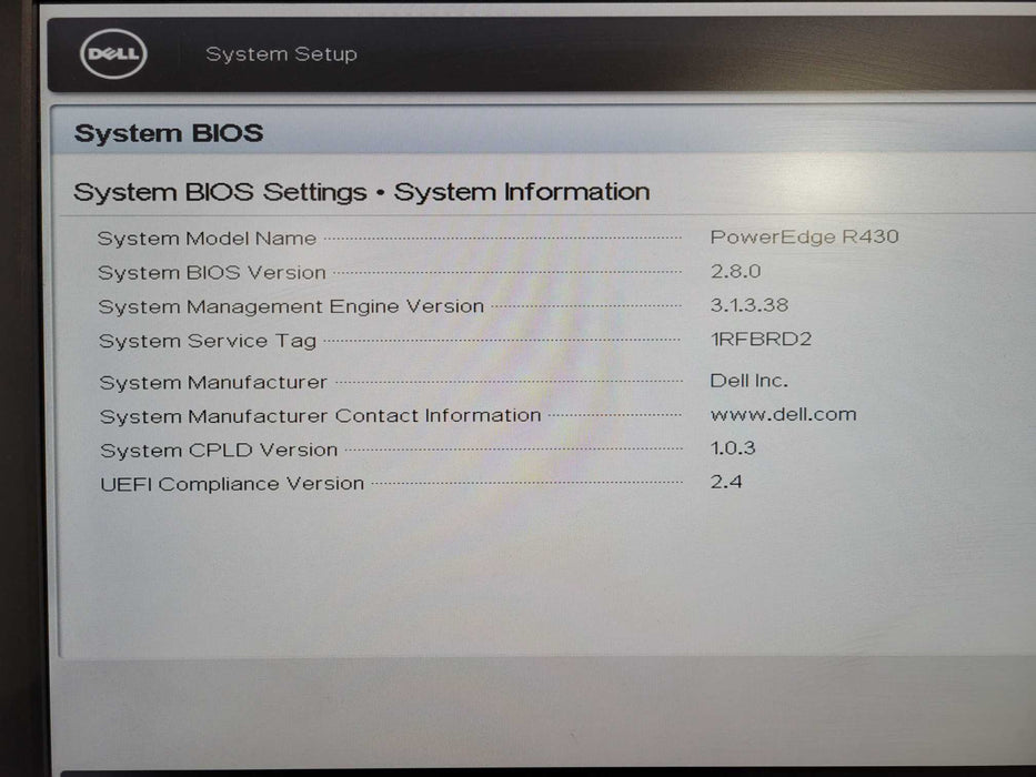 Dell R430 1U 4x 3.5"| Xeon E5-2603 v4 @1.70GHz, 32GB DDR4, H330 Mini  !