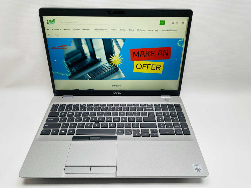 Dell Latitude 5510 with i5-10310U CPU 16GB RAM & 256GB SSD Storage  -