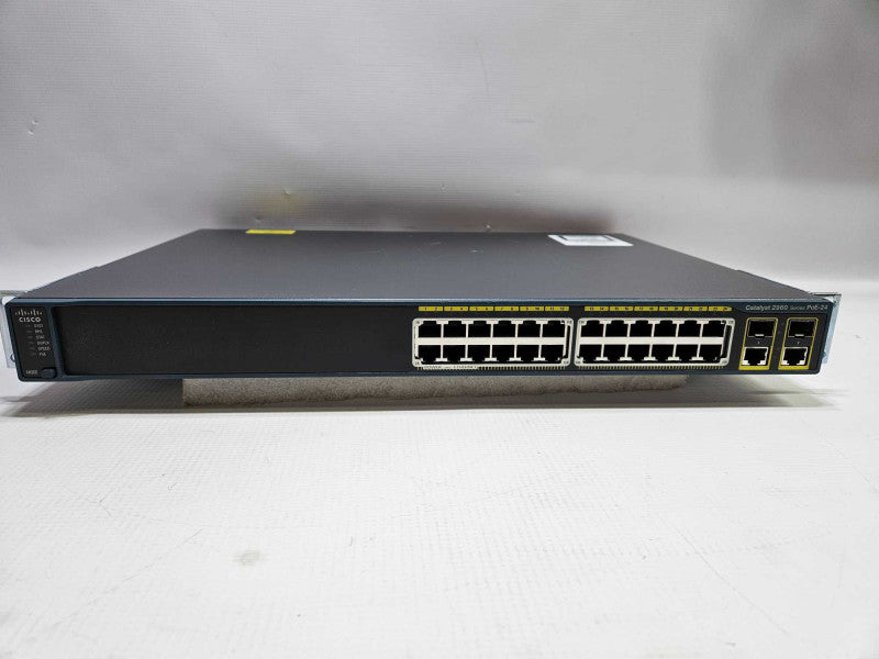 Cisco Catalyst WS-C2960-24PC-L 24 Port PoE Ethernet Switch Q)