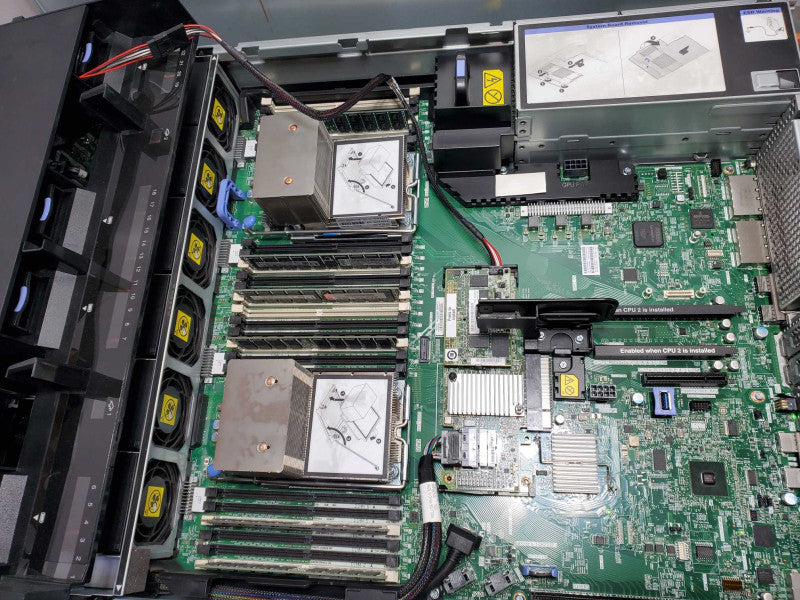 Lenovo System x3650 M5, 2x Xeon E5-2620(v3) 2.4GHz/96GB, M5210, NO HDDs 8x2.5 ~