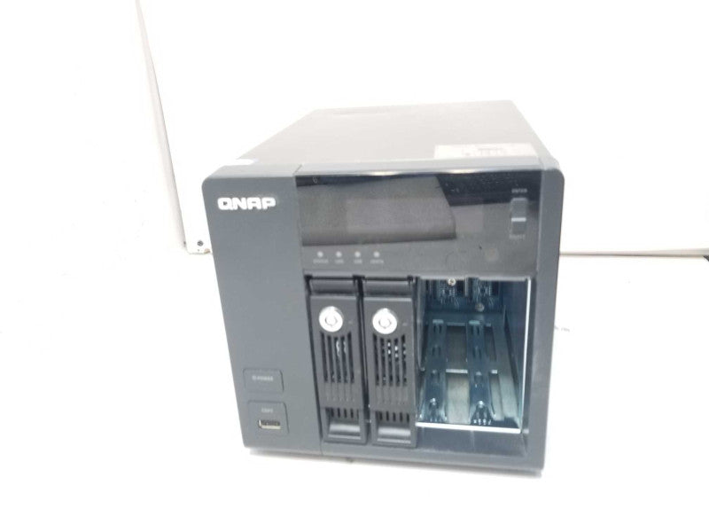 QNAP TS-469 Pro NAS 4 Bay with 2x 2TB HDDs, HDMI, Factory reset _