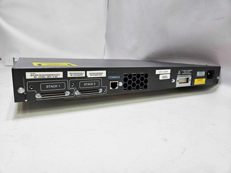 Cisco Catalyst 3750G Series WS-C3750G-48TS-S 48 Ports Ethernet Switch )