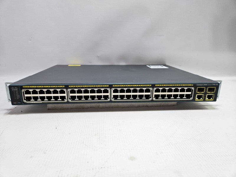 Cisco Catalyst 2960 WS-C2960-48PST-L 48-Ports Rack-Mountable Switch )