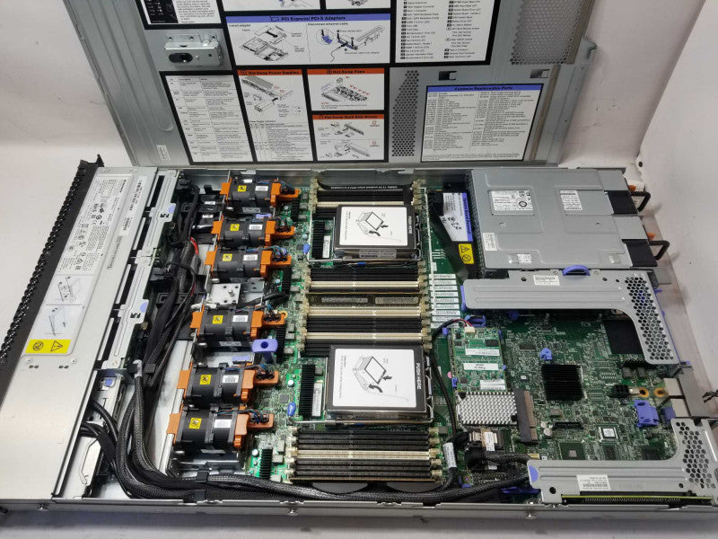 IBM System X3550 M4 2x Xeon E5-2609v2 2.5ghz 16GB RAM Raid M5110 2x PSU Q_