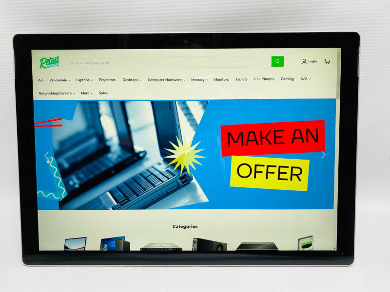 Surface Pro with i5-7300U CPU 8GB RAM & 256GB Storage  -