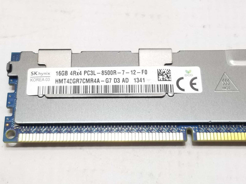 SK-Hynix 16GB 4Rx4 PC3L-8500R HMT42GR7CMR4A ECC Reg Server RAMs Q_