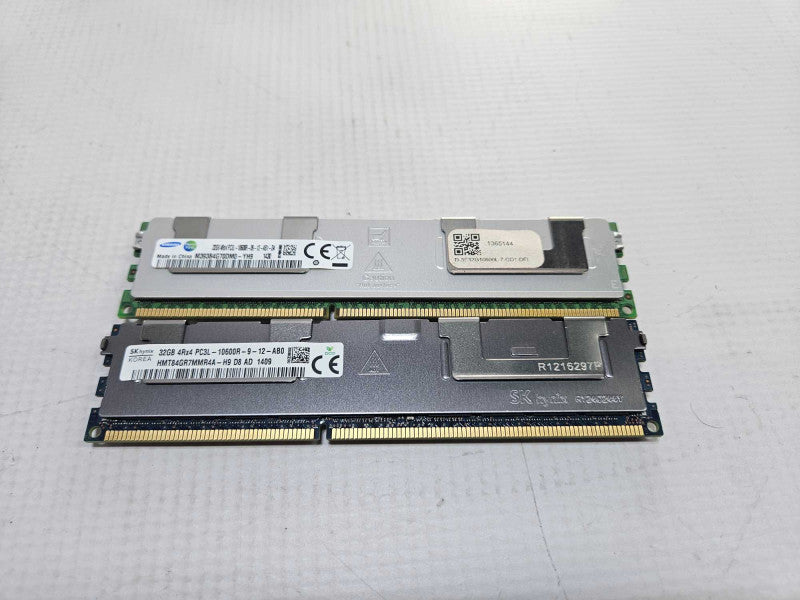 32 GB DDR3- PC3L-10600R Server Memory- SK Hynix/Samsung  Q)