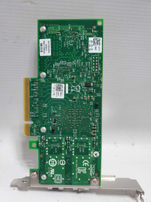 0XYT17- Dell Intel X520-DA2 10GbE SFP+ Dual-Port Ethernet Adapter Q~