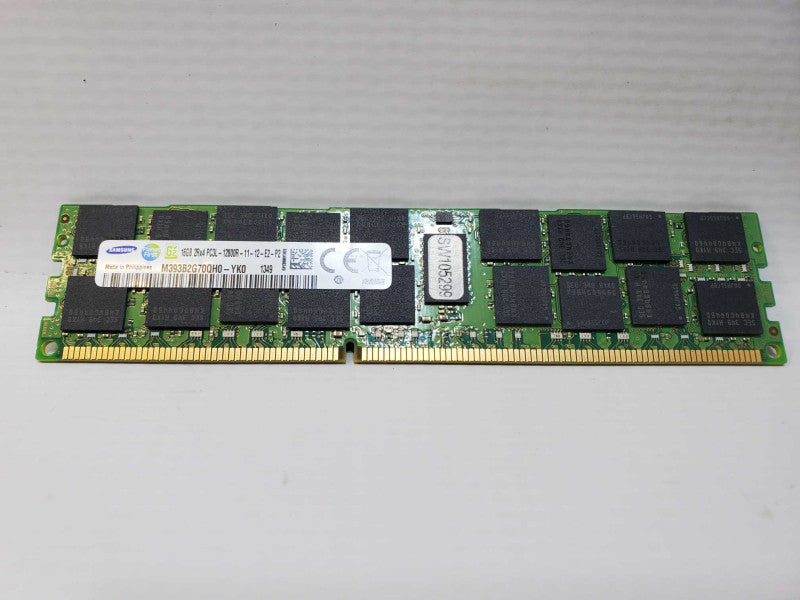 Samsung 16GB 2Rx4 PC3/L-12800R [1600 MHz] ECC Server Ram Sticks Q(