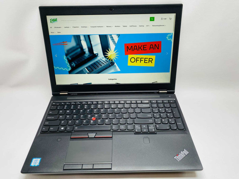 15.5\\" Lenovo P50 with i7-6700HQ CPU 16GB RAM & 512GB SSD Storage  -