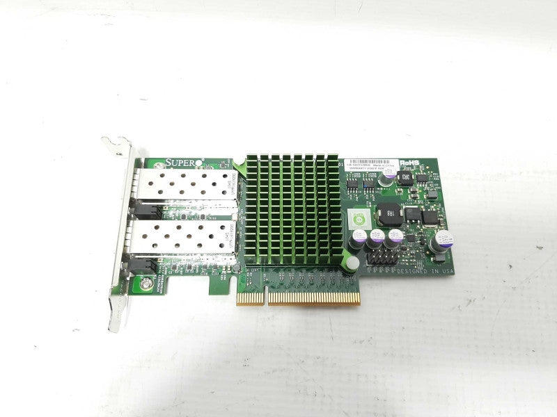 Supermicro Dual Port 10Gb SFP+ Ethernet Adapter Controller PCI-E AOC-STGN-i2S Q$