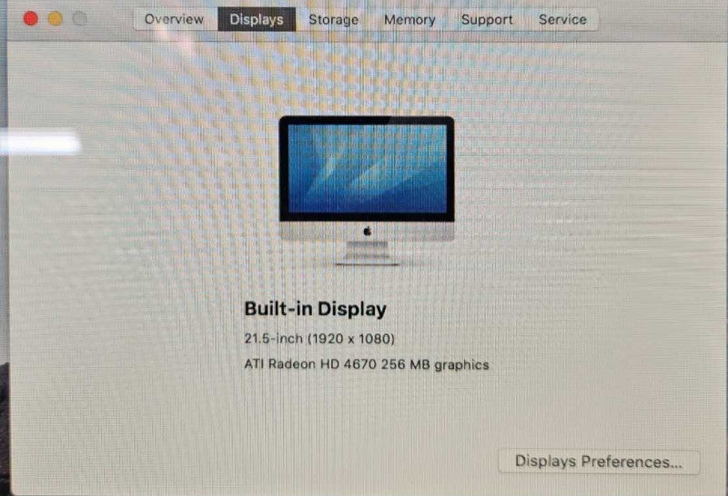 iMac 21.5\\" (Mid-2010) I3-540 @ 3.06 GHz 16 GB RAM 500GB SSD *READ* )