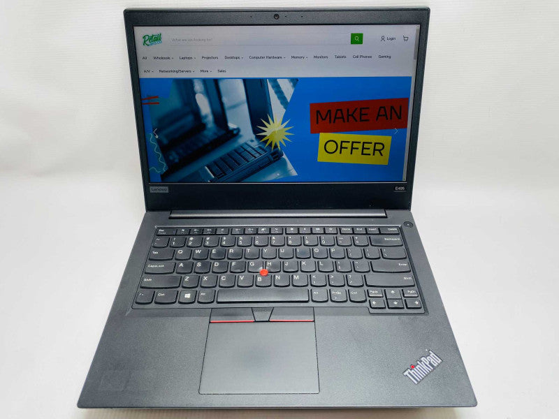 Lenovo ThinkPad E495 with AMD Ryzen 5 3500U CPU 8GB RAM & 256GB SSD Storage  -
