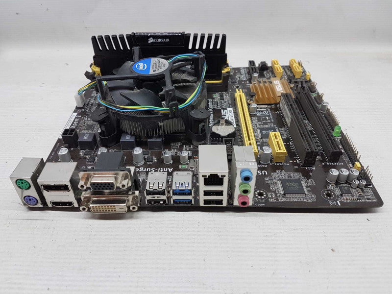 CPU-Mobo combo i5-4440 @ 3.10ghz / 4gb ram / ASUS B85M-E/CSM - READ #