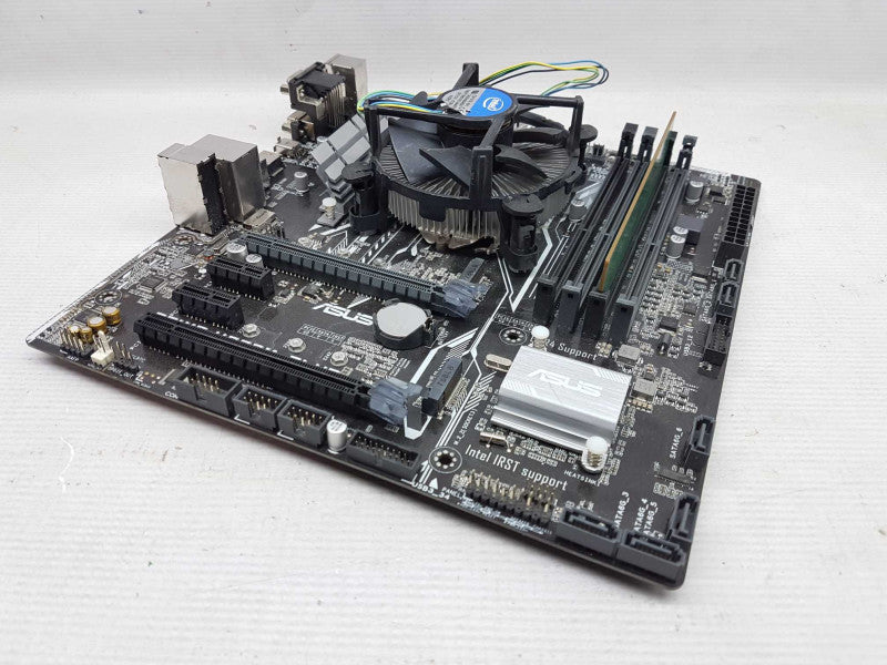 CPU/Mobo combo i5-7400 @ 3.00ghz / 8gb ram / Prime H270M+ / No IO Shield#