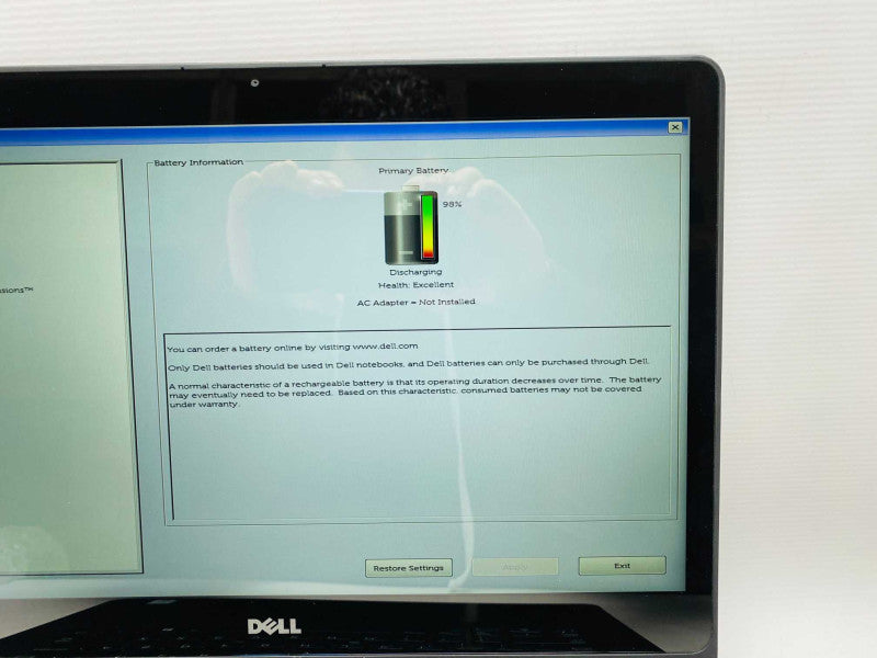 DELL Latitude E7470 with i7-6600U CPU 8GB RAM & & 256GB SSD Storage  -