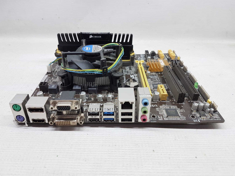CPU/Mobo combo i3-4360 @ 3.70ghz / 4gb ram / B85M-E - no IO Shield #