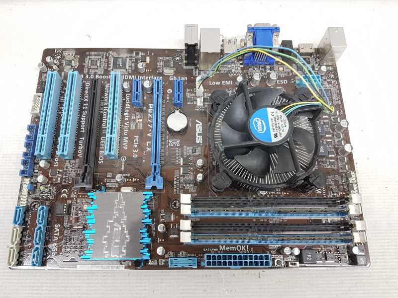 CPU/Mobo Combo i7-3770K @ 3.50ghz / 4gb ram / P8Z77-V / no I/O Shield #