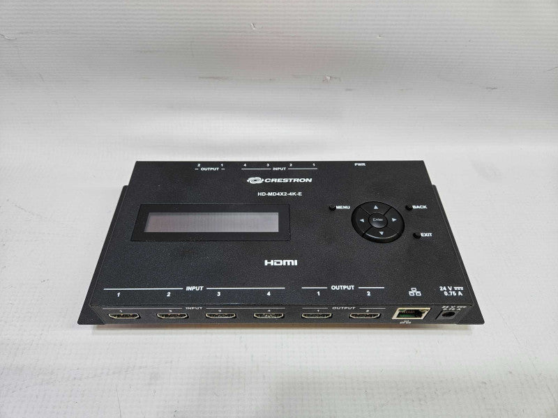 Crestron HD-MD4X2-4K-E 4x2 4K HDMI Switcher )
