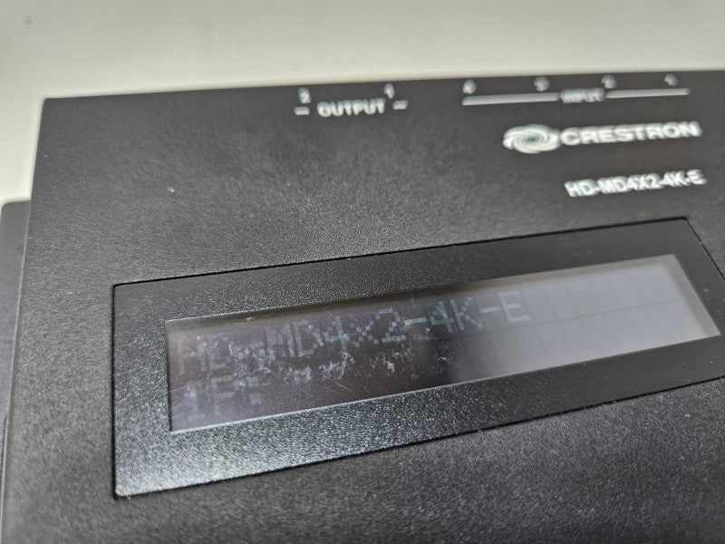 Crestron HD-MD4X2-4K-E 4x2 4K HDMI Switcher )