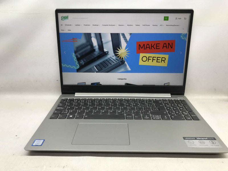 Lenovo Ideapad 330S-15IKB i7-8550U 8GB DDR4 256GB SSD