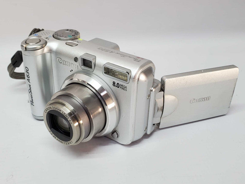 Canon Power Shot A630 8.0 MP Digital Camera Q|