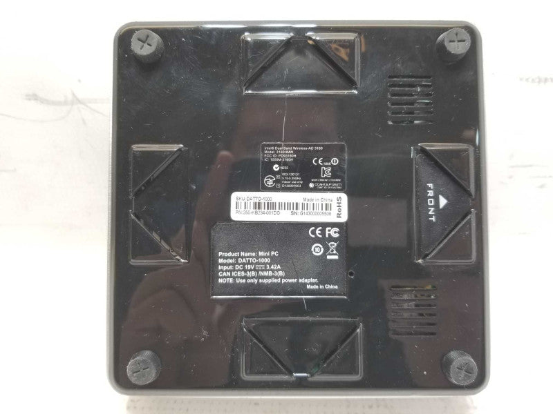 Datto Mini PC, AMD GX-415GA 1.5GHz, 8GB RAM, 1TB HDD _