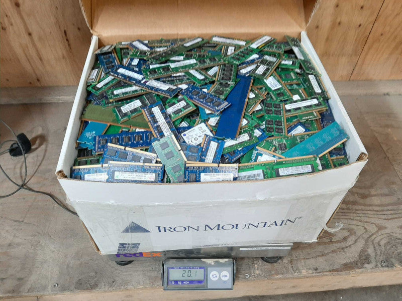 Scrap RAM without Heat sink 20.1kg/44.3lbs READ $