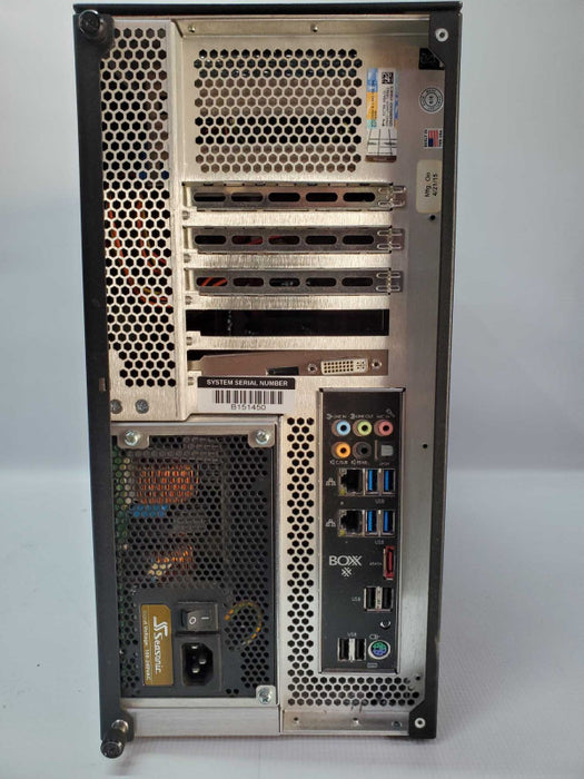 Boxx Custom PC, Fatal1ty X99M Mothoerboard, i7-5960X 24GB RAM No HDD |