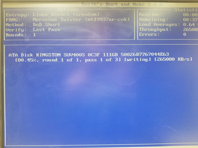 Datto S3B2000 4 Bay 3.5\\" NAS, Intel Xeon D-1521 2.4GHz, 32GB RAM, 120 GB SSD _