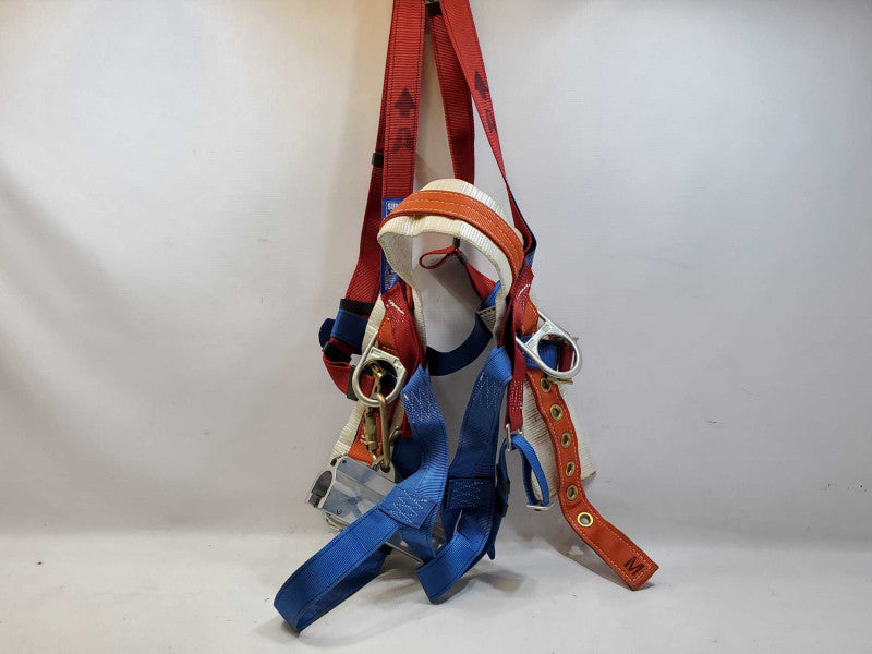 Tower Climbing Full Body Harness Back & Sides D-Ring [Size M] (
