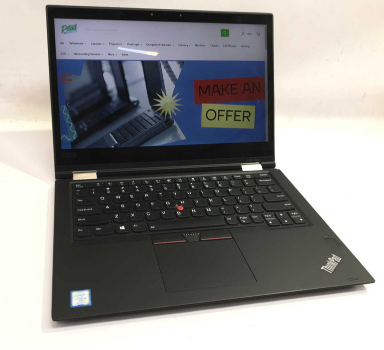 Lenovo X380 Yoga i5-8350U 8GB DDR4 256GB SSD NO AC Adapter Q