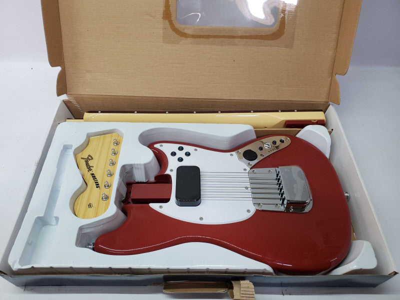RockBand 3 Fender Mustang PRO-Guitar Wireless Controller Wii (AS-IS) Q|