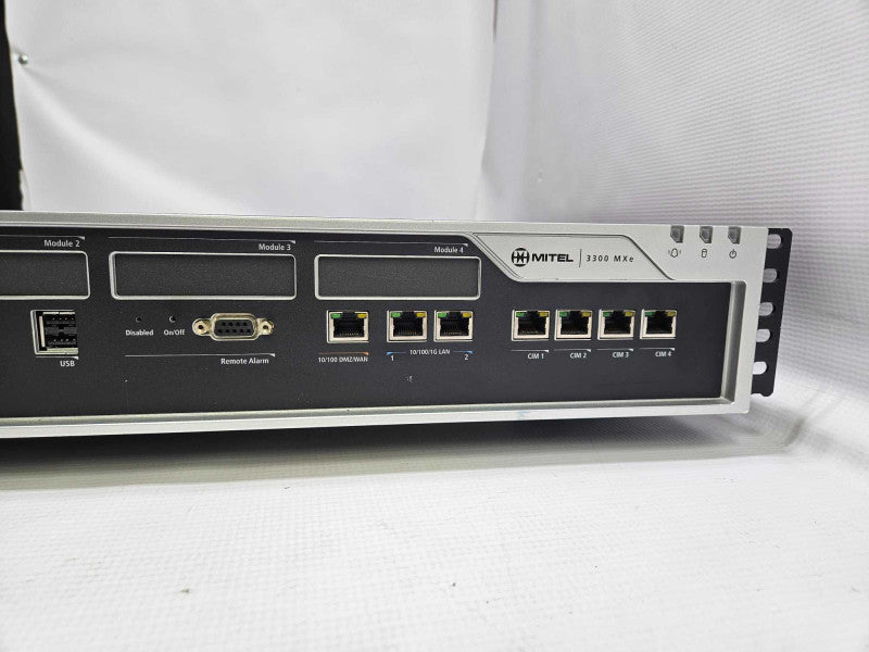 Mitel 3300 MXe ICP Controller Gateway With RackMount Ears **READ** )