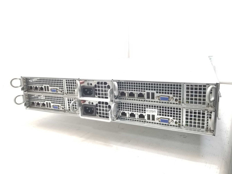 SuperMicro- Node Server w/ 6x CPU and 384GB DDR3 RAM, 2x PSU, Read  _