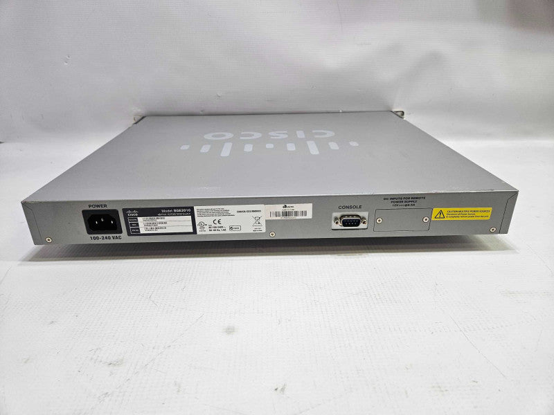 Cisco SGE2010 Small Business 48 Port 4 SFP+ Gigabit Ethernet Switch )