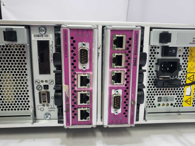 Dell EqualLogic PS4000 Storage Array; 2 x TYPE8-Controller 2 x PSU )