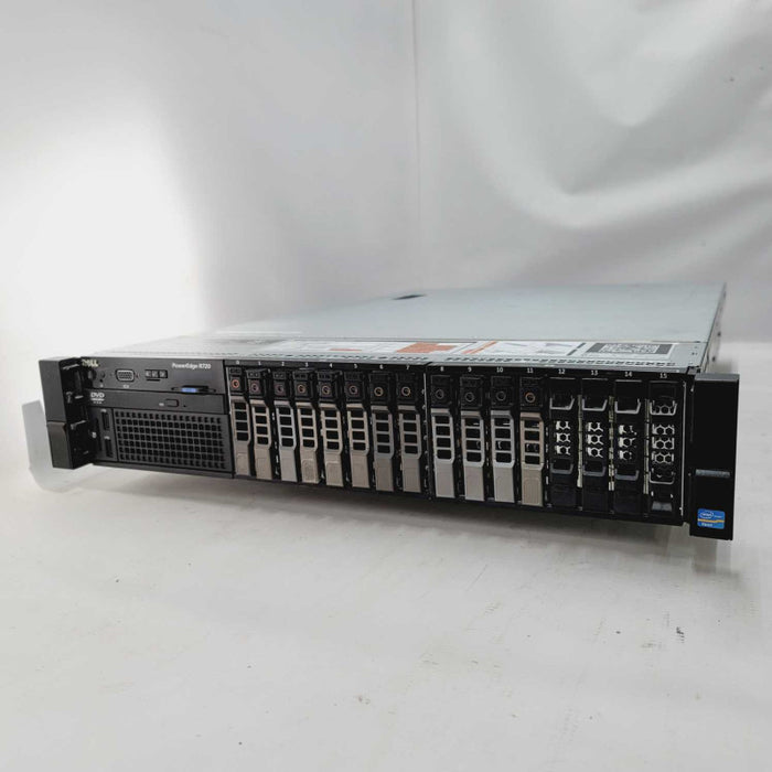 Dell PowerEdge R720 2x Xeon E5-2637 v2 @ 3.50GHz 32GB RAM PERC H710P Mini =