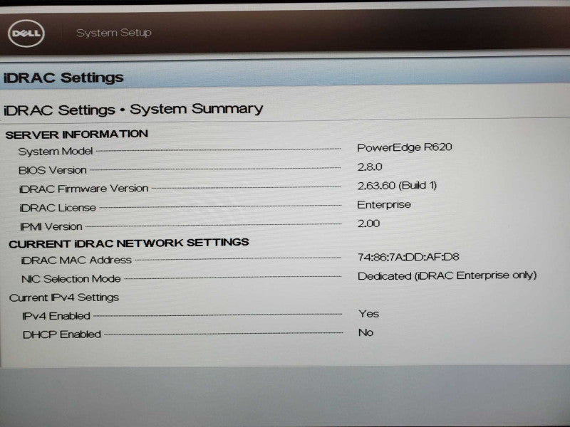 Dell PowerEdge R620 2x Xeon E5-2670 @ 2.6GHz 128GB DDR3 3TB SSD H710P Mini (