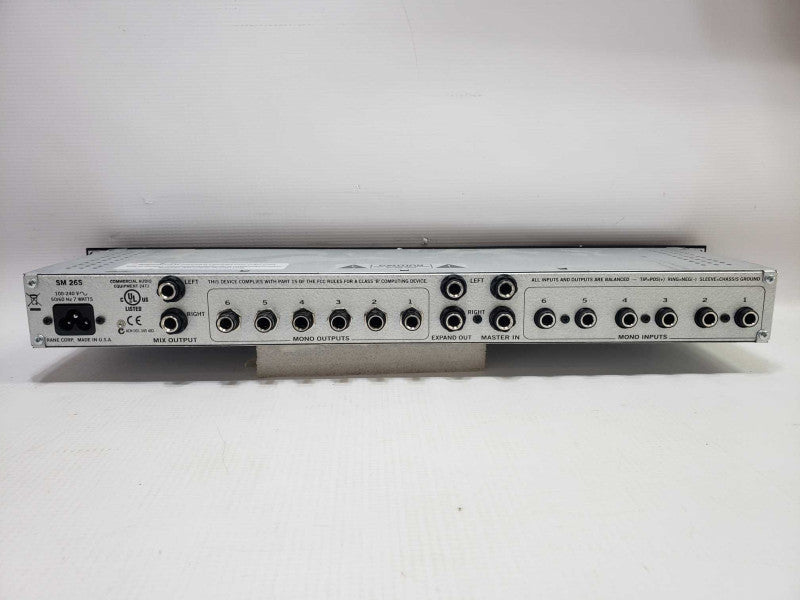 RANE SM 26S 6-Channel Splitter Mixer Q)