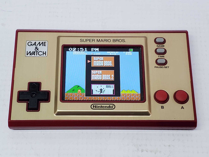 Nintendo Game & Watch Super Mario Bros Model HXA-001 |