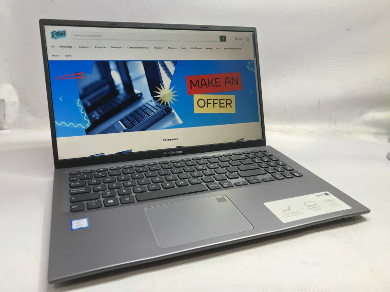 ASUS Vivobook i5-8265U 8GB DDR4 256GB SSD **Read