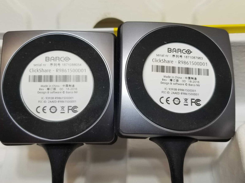 Barco ClickShare CSE-200 Wireless Presentation System w/ 2x Buttons & 1x Ante _